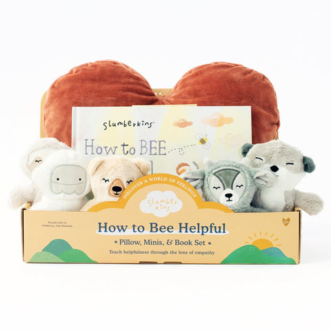 Slumberkins How to Bee Helpful Pillow Set