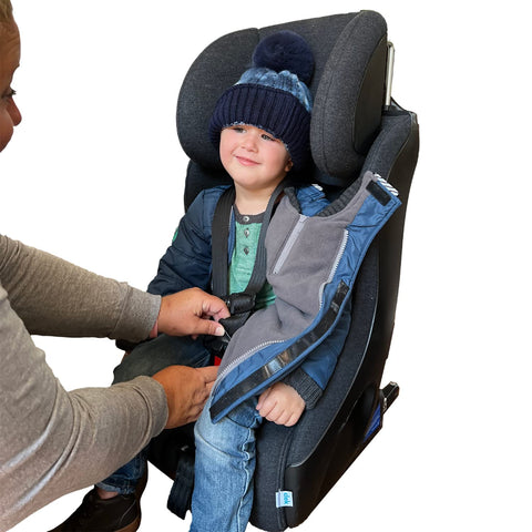 Buckle Me Baby Coats - Baby Boys Winter Jacket, Oceans Blue, 6-9 Months
