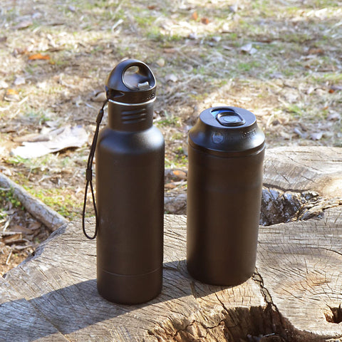 BottleKeeper Thermo Holder Cooler Bottle - Bottle Beer Black