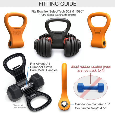 KETTLE GRYP Dumbbell Grip Handle
