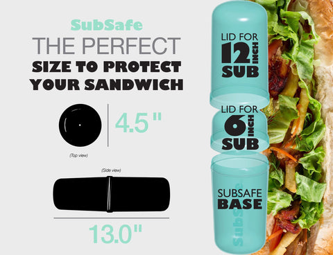 SubSafe Sub Sandwich Container