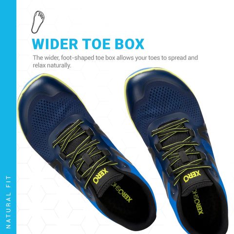 Xero Shoes HFS II Running Shoes for Men | Zero Drop Footwear | Size 10.5