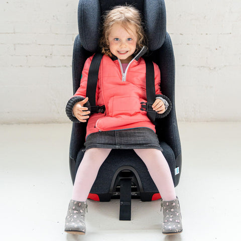 Buckle Me Baby Coats - Safer Car Seat Girls Winter Jacket - Toastier Pinkerbell - 18 Months