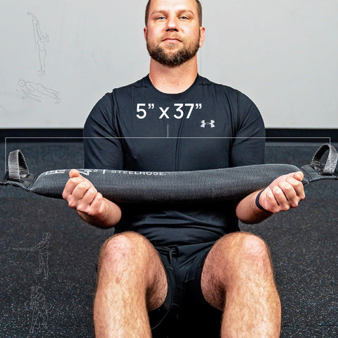 FitFighter Steelhose, 40 lb Black