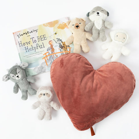 Slumberkins How to Bee Helpful Pillow Set