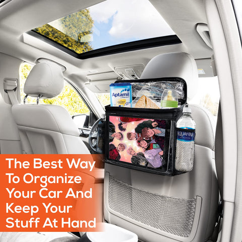 Trobo Backseat Car Organizer - Insulated Seat Organizer