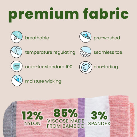 squid socks Girls Bamboo Socks | Grip Socks, Caroline