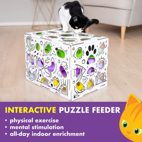 Cat Amazing MEGA Treat Puzzle Box