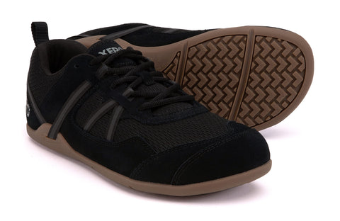 Xero Shoes Men’s Prio Suede Cross Training Shoe | Black/Gum