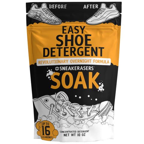 SneakERASERS Overnight Soak, Shoe and Sneaker Cleaner, 5 Pack