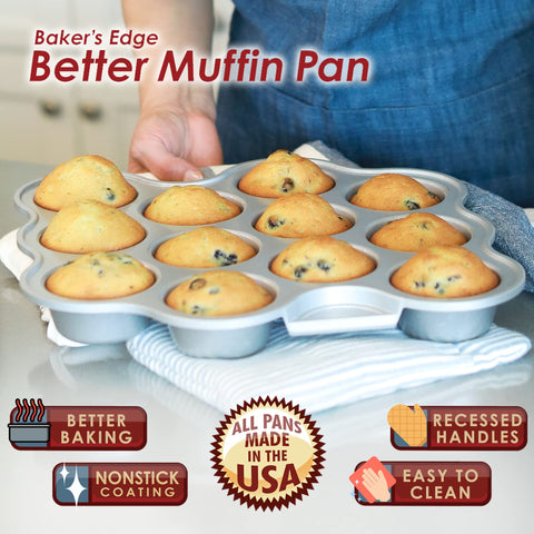 Baker's Edge - Muffin Pan - 12