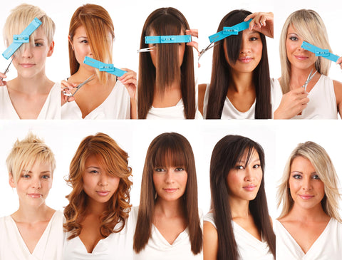 Original CreaClip Set and Scissors Hair Cutting Tool