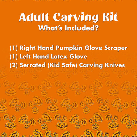 Halloween Moments Pumpkin Scraper Glove