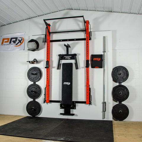 PRx Performance Wall Mounted Flat Weight Bench